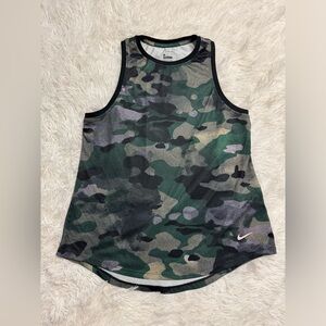 nike dri fit tank top camo